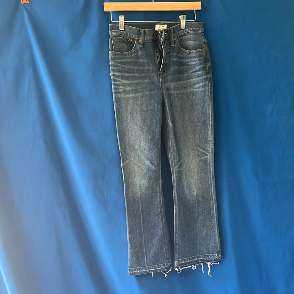 JCrew Billie Demi Boot Crop - hem released